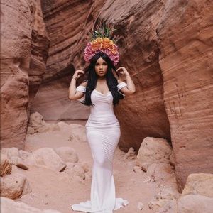 New NL the Label White Wedding/Reception Dress